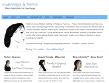 Tablet Screenshot of headcoverings-by-devorah.com